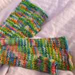 tie-dye mitts